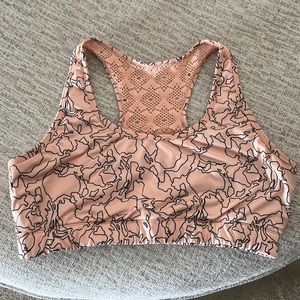 Zyia Peach Topo Bomber Bra